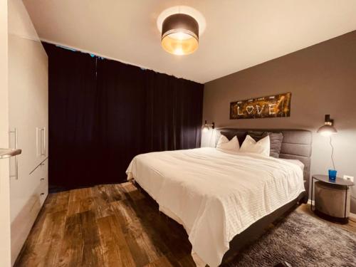 Postel nebo postele na pokoji v ubytování Modern apartment in top location