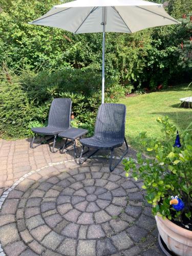 Taman di luar Ferienhaus Schwinger