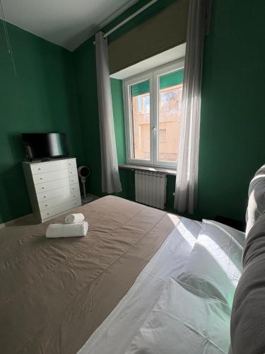Postel nebo postele na pokoji v ubytování MD HOUSE