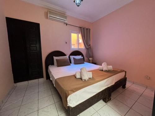 Postel nebo postele na pokoji v ubytování Riad Dilia