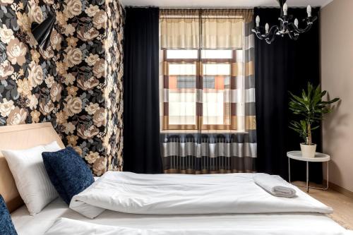 Postel nebo postele na pokoji v ubytování Classic 1-bedroom apartment in Old Town Riga