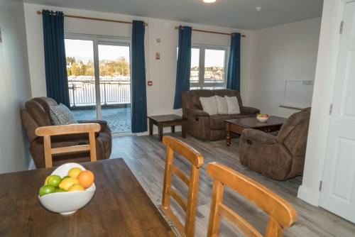 Posezení v ubytování Glancys Accomadation