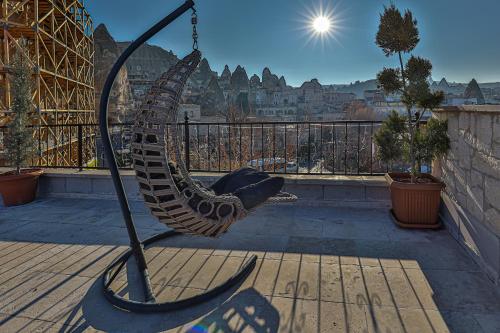 Balkón nebo terasa v ubytování Arcus Cappadocia