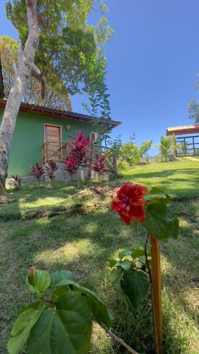Taman di luar Itacaré Jeribucaçu Chalés
