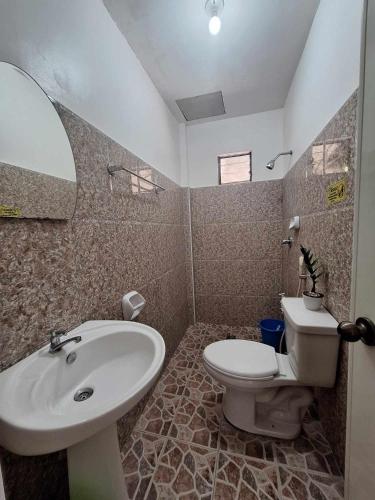Koupelna v ubytování Casa Oeste