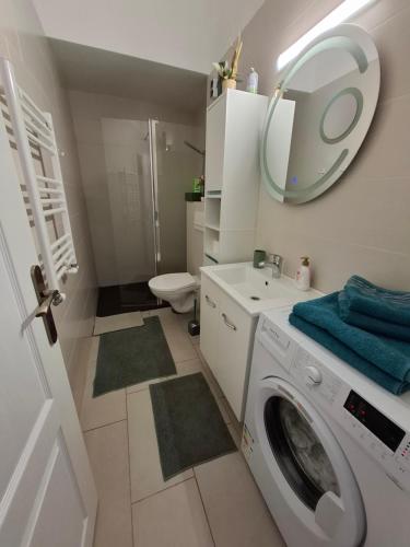 Koupelna v ubytování Fortuna Apartment Ultracentral