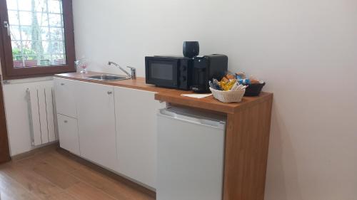 Dapur atau dapur kecil di Roma Capitale B&B