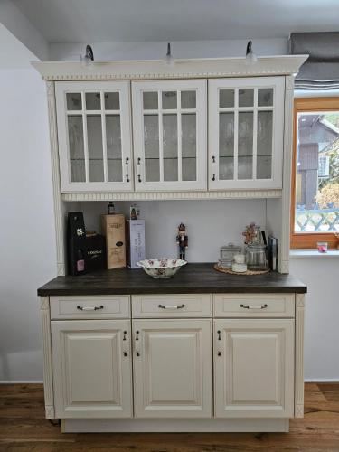 Kuchyň nebo kuchyňský kout v ubytování Chalet Gozd Martuljek
