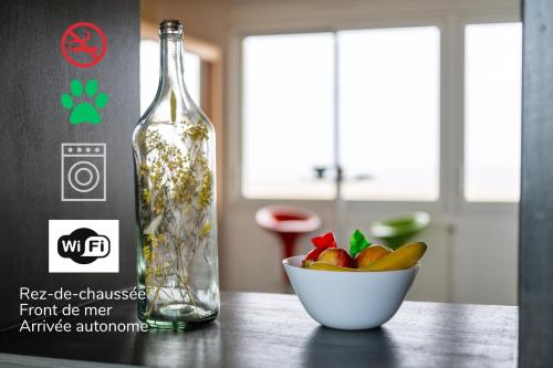 Malo-les-bains RDC avec terrasse privée en face de la mer