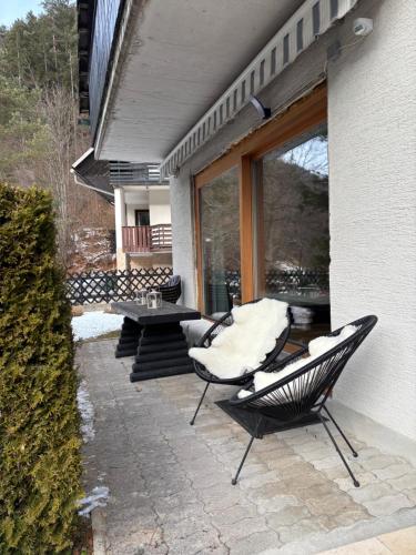 Patio nebo venkovní prostory v ubytování Chalet Gozd Martuljek