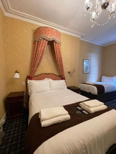 Headlands Hotelにあるベッド