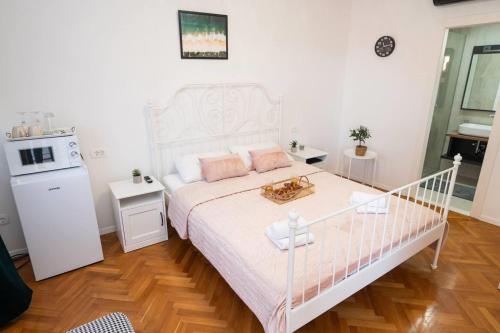 Postel nebo postele na pokoji v ubytování Soba Old Town