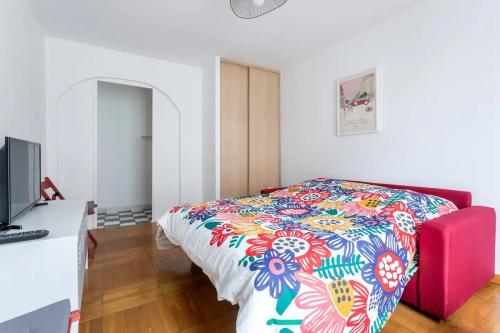Cosy, Montparnasse-Pte Versailles-Tour Eiffel
