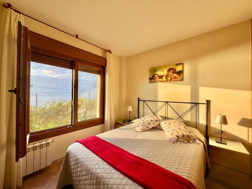 Posteľ alebo postele v izbe v ubytovaní Casa Alicia VIVIENDA USO TURISTICO - B