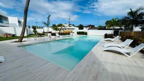Piscina a Punta Popy Beach Apartment o a prop
