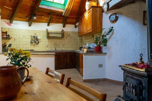Dapur atau dapur kecil di Su Pinnettu Casa Vacanza