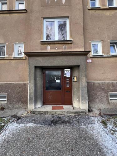 Η πρόσοψη ή η είσοδος του Apartmán pri Stanici