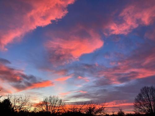 Amanecer o atardecer desde el hostal o pensión o alrededores