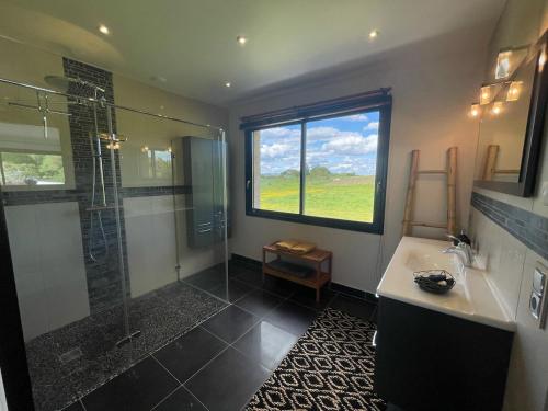 Koupelna v ubytování Loft avec Vue