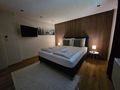 Cama o camas de una habitación en Apartments Shema