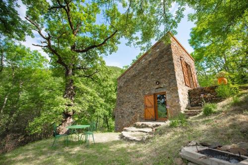 Luxury mountain cottage with pool access - La Bergerie