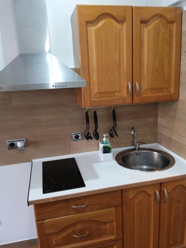 estudio con cocina y baño privado, uso del ATICO OPCIONAL