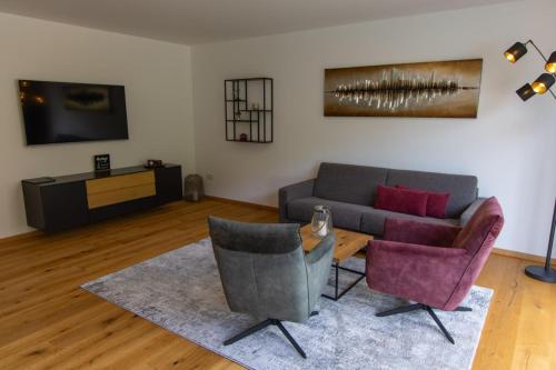 Zona d'estar a Wohnung 1