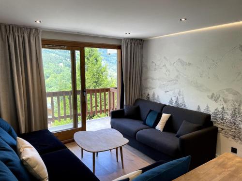 Area soggiorno di Meribel Centre Mountain View