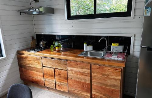 Una cocina o cocineta en Chillán House