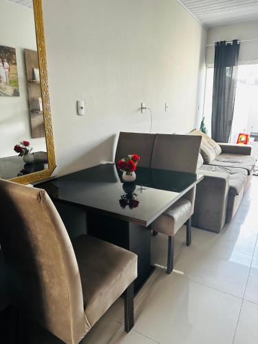 Posezení v ubytování Casa em Itajaí