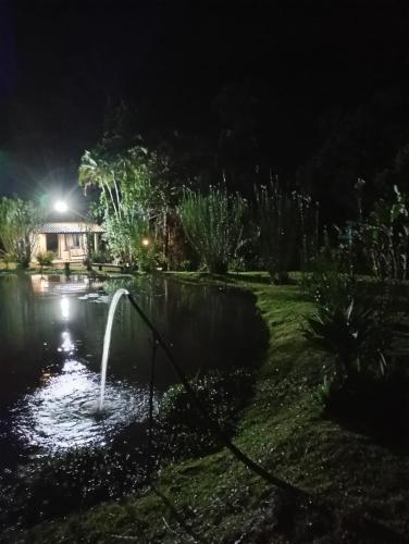 Permandangan sungai dekat dengan chalet
