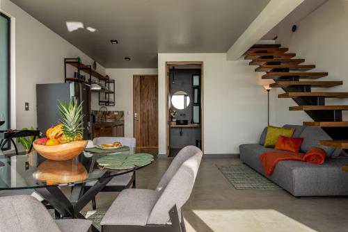 Χώρος καθιστικού στο ÉWA Homes Monteverde