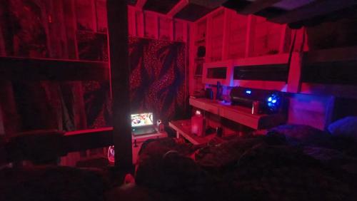 Televisyen dan/atau pusat hiburan di Blanchard Farm