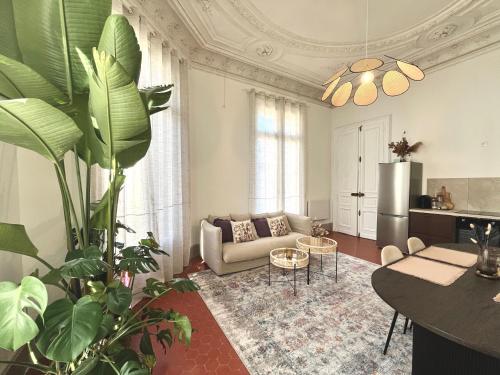L'échappée sètoise - Appartement Haussmannien - localisation exceptionnelle - proche canal