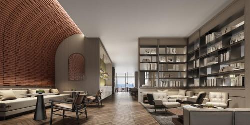 Χώρος καθιστικού στο Crowne Plaza Jingmen by IHG