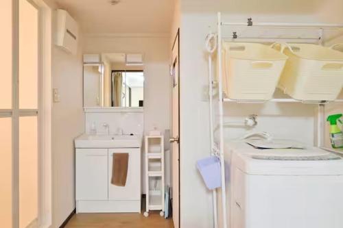 Køkken eller tekøkken på TEIOH Nishi shinsaibashi