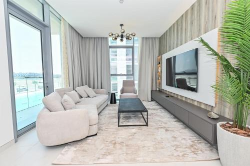 1BR by Dubai Crystal Lagoon in District One Meydan