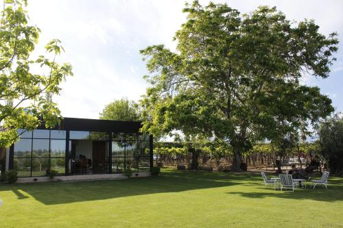 Сад в Posada Finca Garciarena