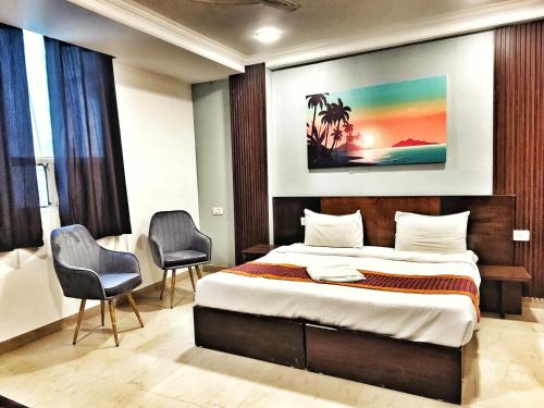 Posezení v ubytování Airport Hotel The Terminal