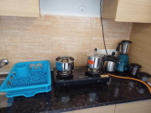 Køkken eller tekøkken på Haridasa-- Devotee of Shri Krishna