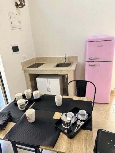 Dapur atau dapur kecil di Casa Michela