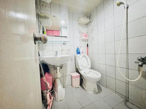 Bilik mandi di Zhengxing Suite