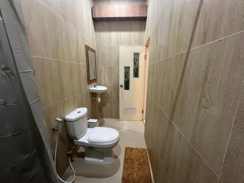 Koupelna v ubytování Clover Homestay