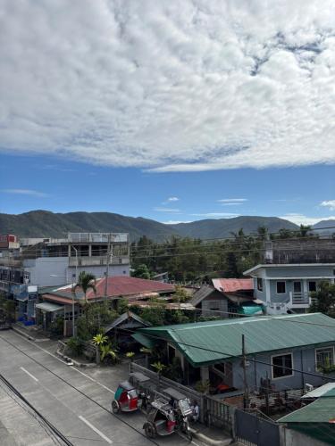 a view of a city with buildings and a street at Reese Place Baler in Baler