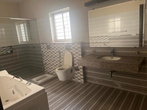 Ένα μπάνιο στο Residence 62