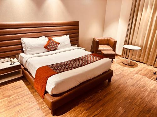 Katil atau katil-katil dalam bilik di Comfort Inn Alstonia