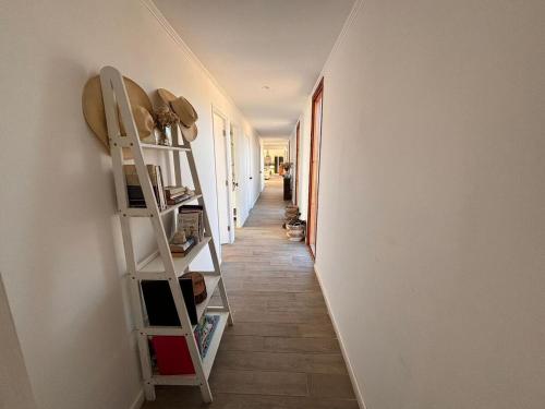 Katil atau katil-katil dalam bilik di Casa Payeu Tunquén Algarrobo