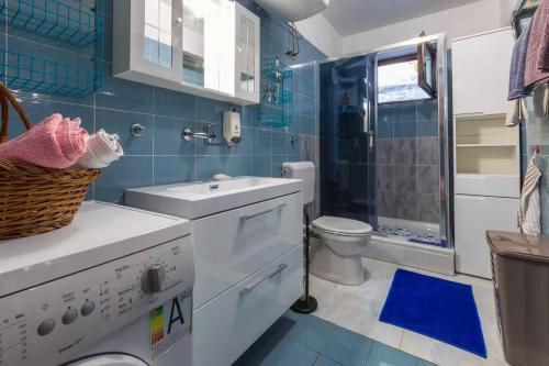 Kúpeľňa v ubytovaní Apartment in Dramalj 39255