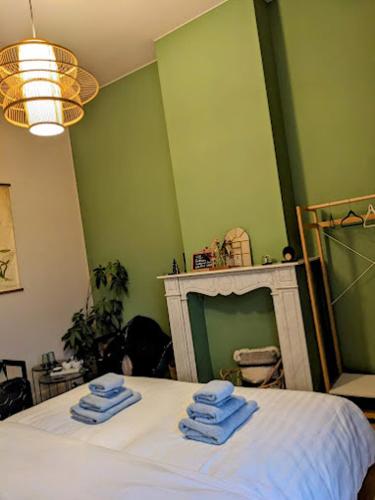Cama o camas de una habitación en Koeketiene Rooms