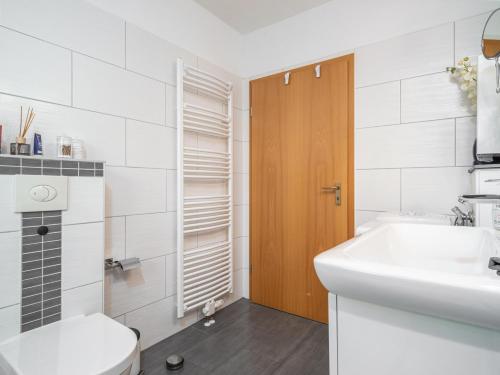 Ένα μπάνιο στο Ferienpark Freesenbruch Wohnung 2 1 - Möwennest